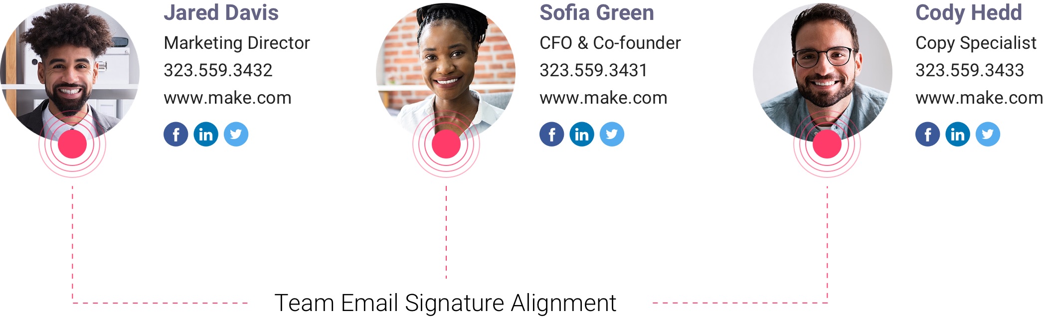 team-email-signature-alignment